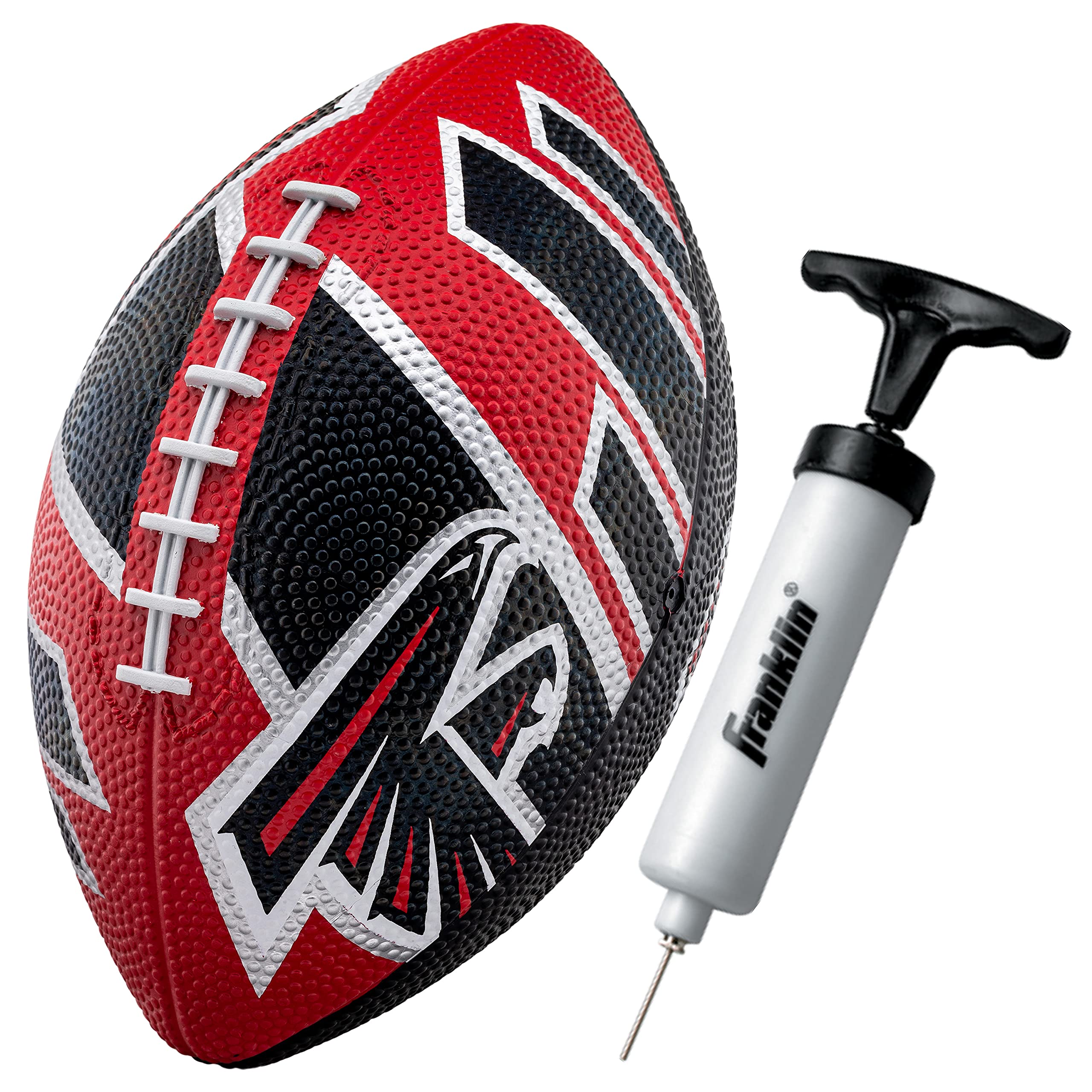 Franklin Sports NFL Team Footballs - Rubber Youth Mini Footballs for All NFL Teams - Kids Junior 8.5" Football - Official NFL Licensed Footballs